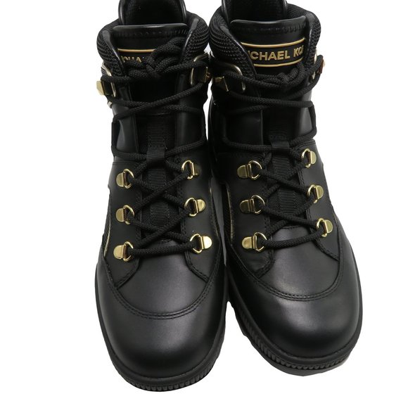 Michael Kors BROOKE Metallic Leather and Scuba Boo - Picture 5 of 8